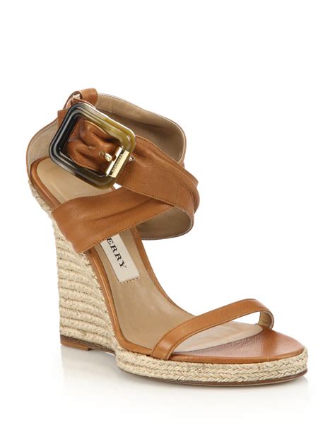 burberry sandals womens|burberry espadrilles women's sale.